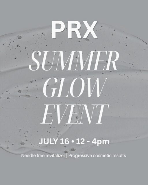 ✨ PRX Summer Glow Event ✨

Your healthiest, brightest skin starts here. Join us on Thursday, July 16, from 12:00&ndash;4:00 PM for our PRX Summer Glow Event at Simple Radiance Med Spa!

PRX is the no-downtime skin treatment that&rsquo;s perfect for summer. It helps improve:
☀️ Fine lines & wrinkles
☀️ Acne & acne scars
☀️ Hyperpigmentation
☀️ Uneven skin tone & texture
☀️ Dull skin by stimulating collagen for an instant glow

Whether you&rsquo;re preparing for vacation, weddings, or simply want radiant skin all season long, this is the perfect time to experience the PRX difference.

📍 Simple Radiance Med Spa
📅 Thursday, July 16
⏰ 12:00 PM &ndash; 4:00 PM

Reserve your spot today and step into your summer glow!✨

#PRXTreatment #AustinMedSpa #SummerGlow #CollagenBoost #HealthySkin