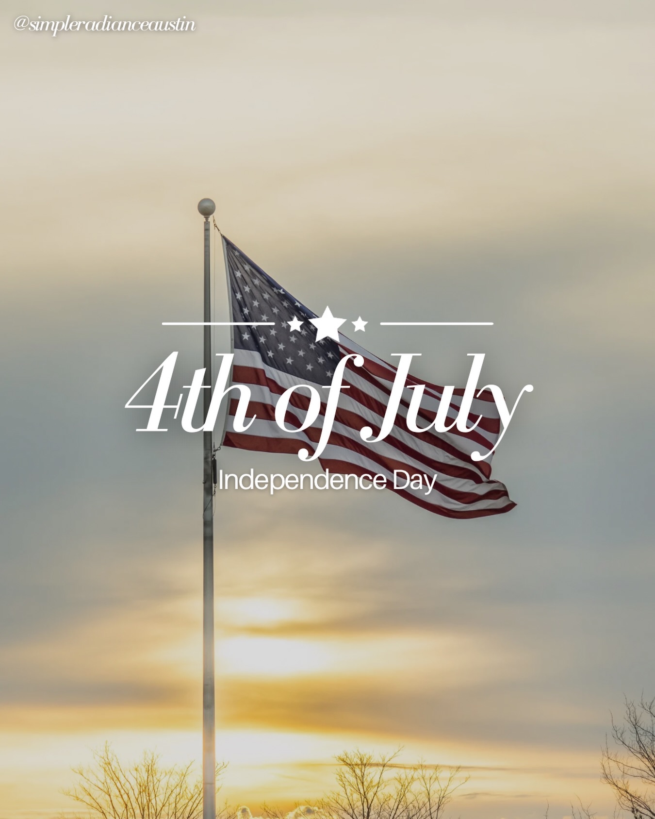 🇺🇸 Happy Fourth of July from all of us at Simple Radiance Med Spa! ❤️🤍💙

As we celebrate 250 years of America, we&rsquo;re wishing you a day filled with sunshine, family, friends, and unforgettable memories.

Whether you&rsquo;re spending the day by the pool, on the lake, or watching fireworks, don&rsquo;t forget to protect your glow. Wear your SPF, stay hydrated, and let your skin shine all summer long. ✨

Here&rsquo;s to celebrating freedom, confidence, and feeling radiant from within. Have a safe and beautiful Independence Day!

#FourthOfJuly #IndependenceDay #AustinMedSpa #AustinSkincare #TexasMedSpa